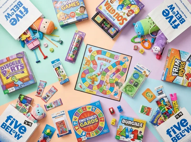 Games, party supplies, and lifestyle toys for all ages
